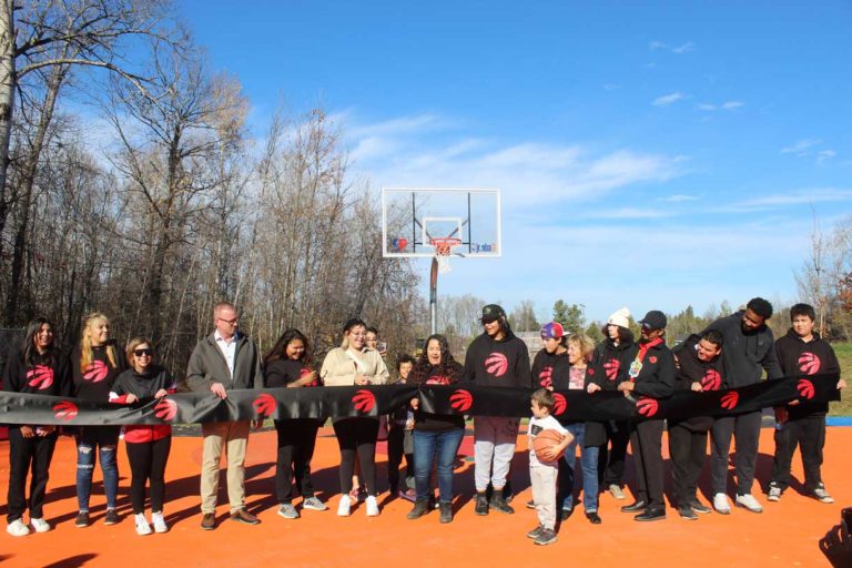 Maple Leafs Sports, Raptors organization funds, opens new courts at Sheguiandah F.N.