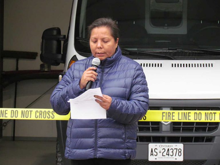 Sheshegwaning First Nation celebrates fire hall extension with ribbon cutting