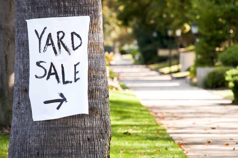 Health unit recommends postponing yard sales
