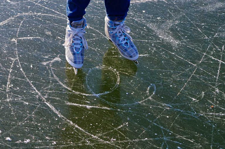 Skating oval underway at Mindemoya ballfield