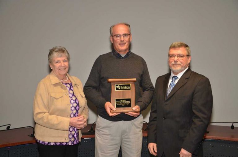 C.C. McLean teacher receives prestigious award from Rainbow District School Board