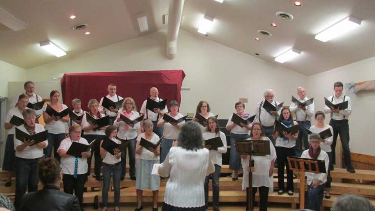 Manitoulin Community Choir plays to a full house: Song and Cider