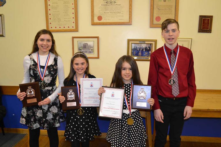 Three Island speakers advance to area-level competition