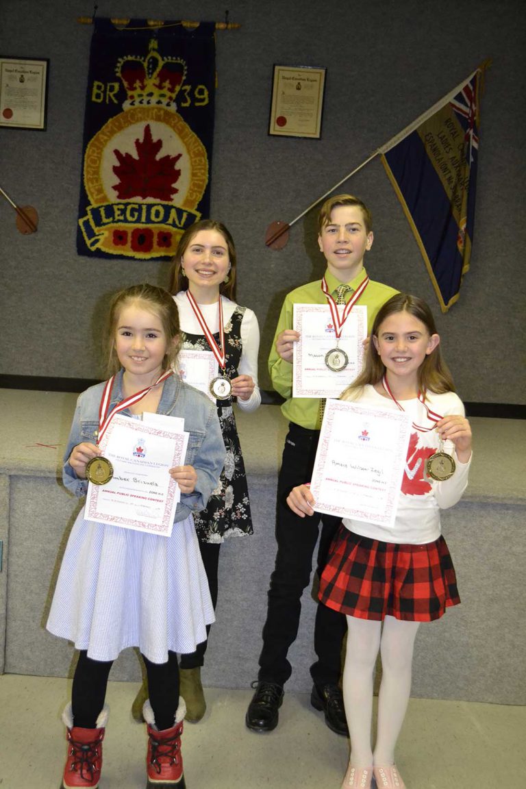 Island students win big at Legion public speaking competition