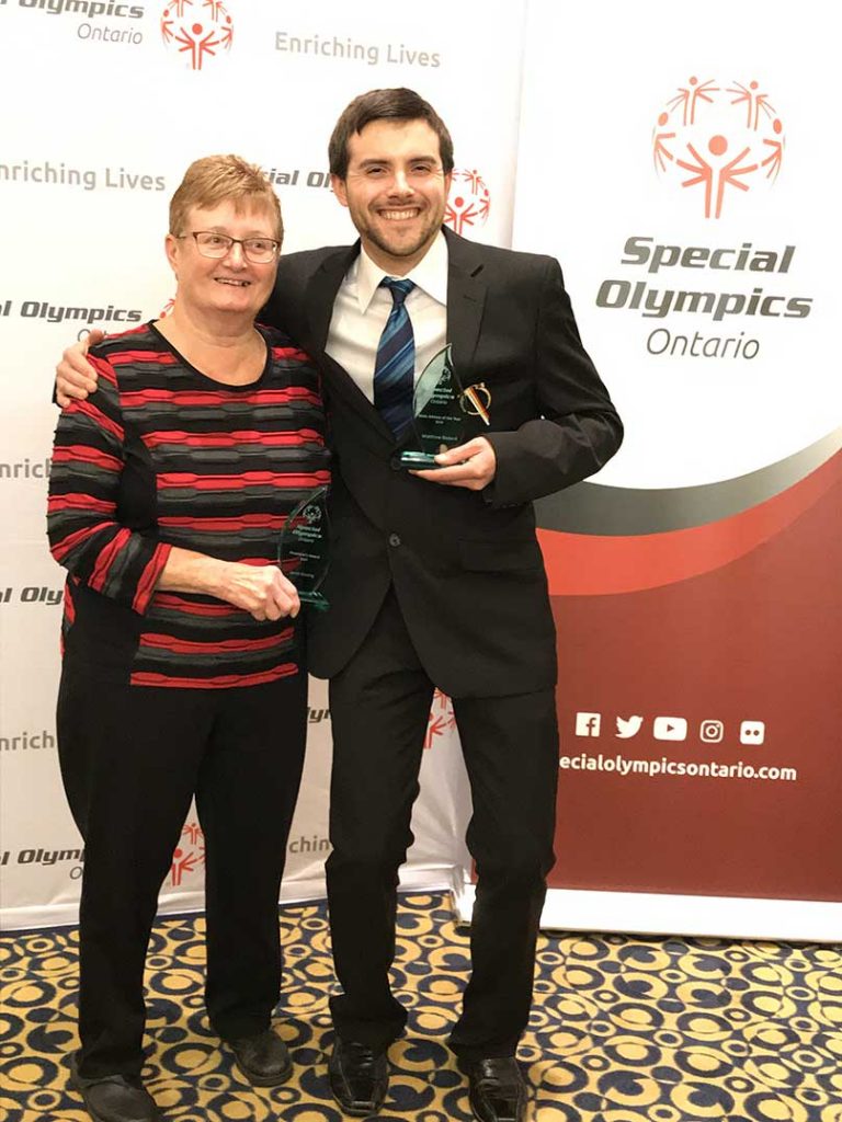 Special Olympics Ontario names Janet Anning Coach of the Year, Matt Bedard as Top Male Athlete
