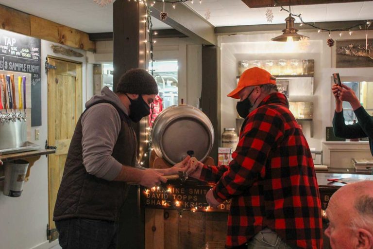 Split Rail Brewing Company holds first cask tapping celebration