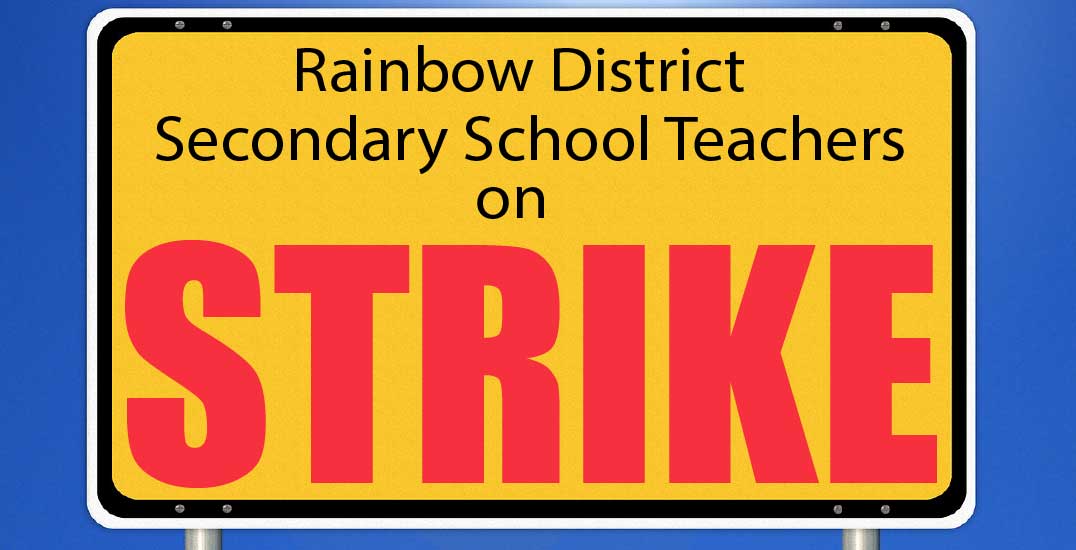 Rainbow secondary school teachers decide to strike as of Monday