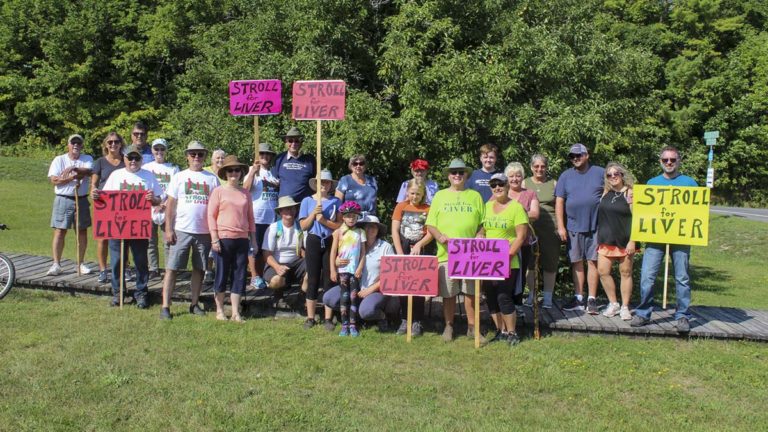Stroll for liver fundraising pulls largest number of participants