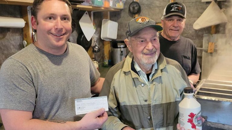 Dewar family syrup auction breaks record for highest bid