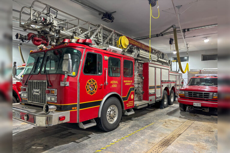 Tehkummah acquires aerial fire truck all Island fire departments can access