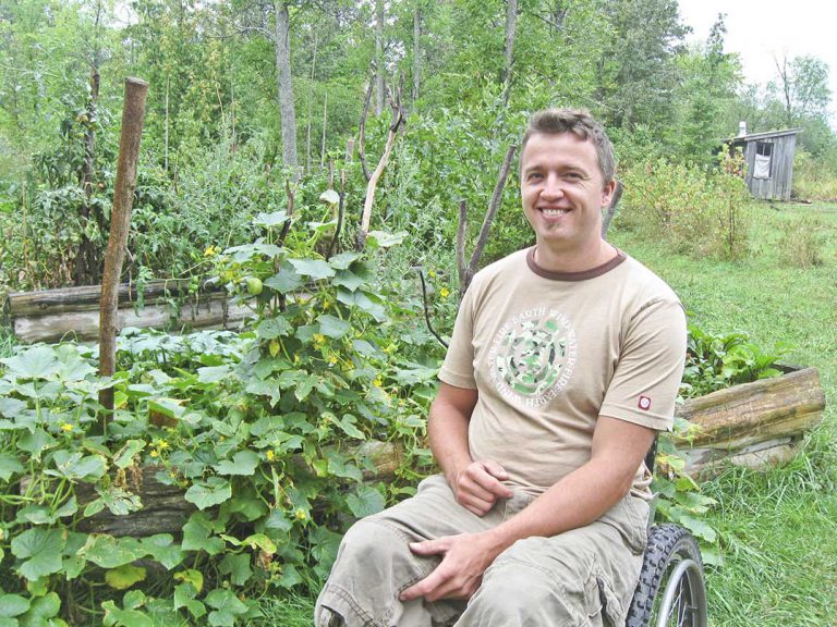 Justin Tilson is the Algoma-Manitoulin Green Party candidate