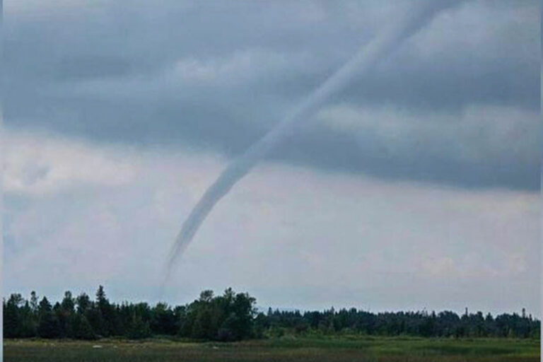 Funnel cloud spotted over North Channel July 30