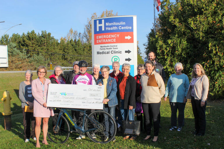 Tour de Meldrum raises $9,000 for Mindemoya Hospital Auxiliary