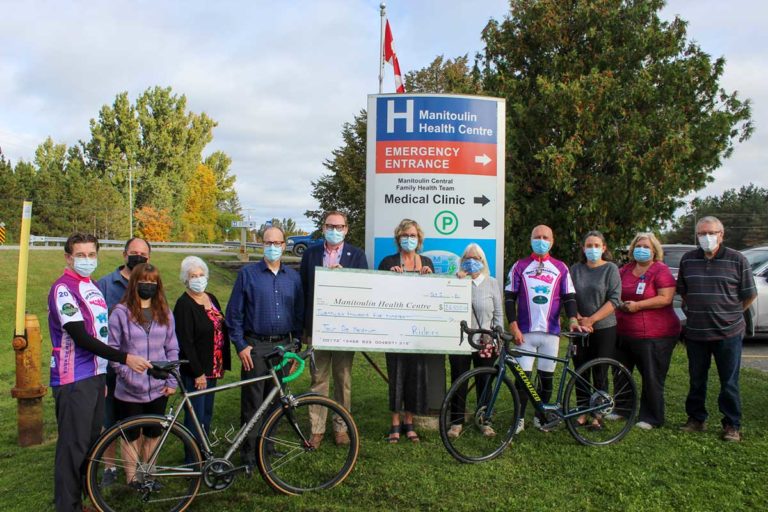 20th Annual Tour de Meldrum Bay raises over $26,000 for Mindemoya Hospital project