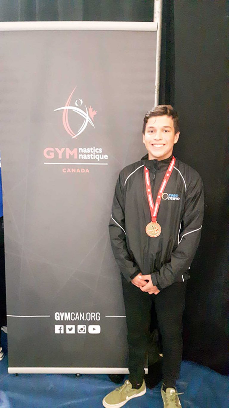 Island-born trampoline whiz kid bounces to Team Canada and world placement