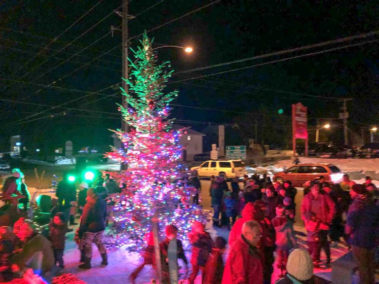 The great Mindemoya Christmas tree lighting a success
