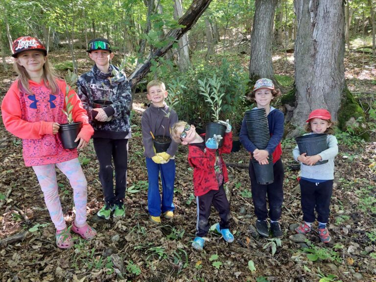 Manitoulin Streams gets volunteer tree planting help at Kagawong River