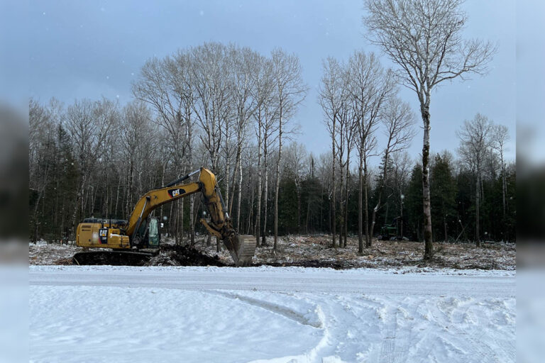  Site being prepped for construction of a new satellite police station 