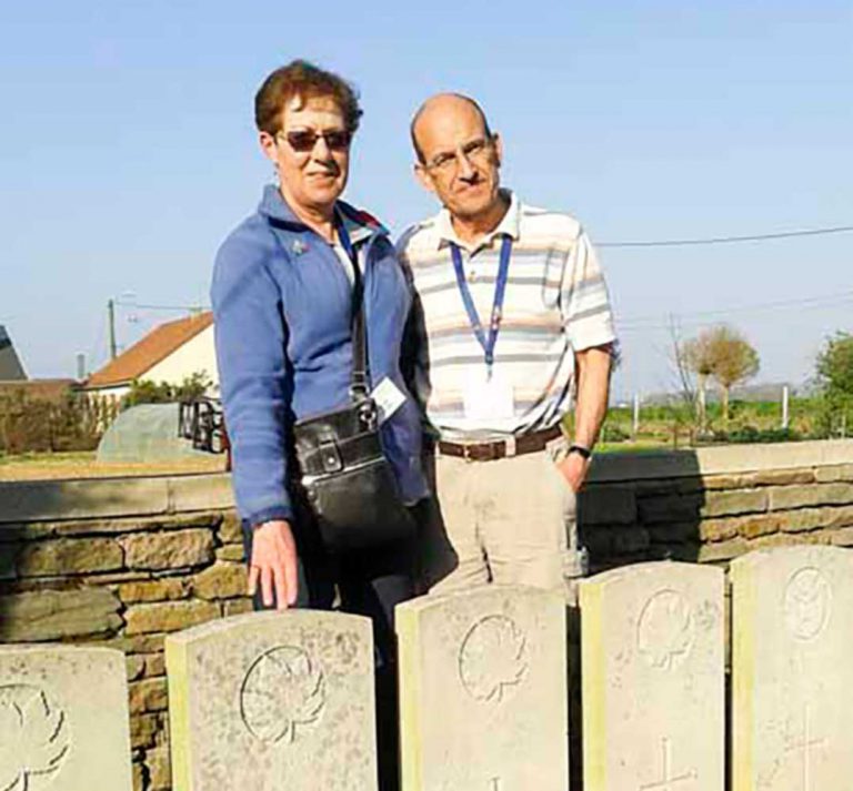 Gore Bay woman visits grandfather’s Vimy grave