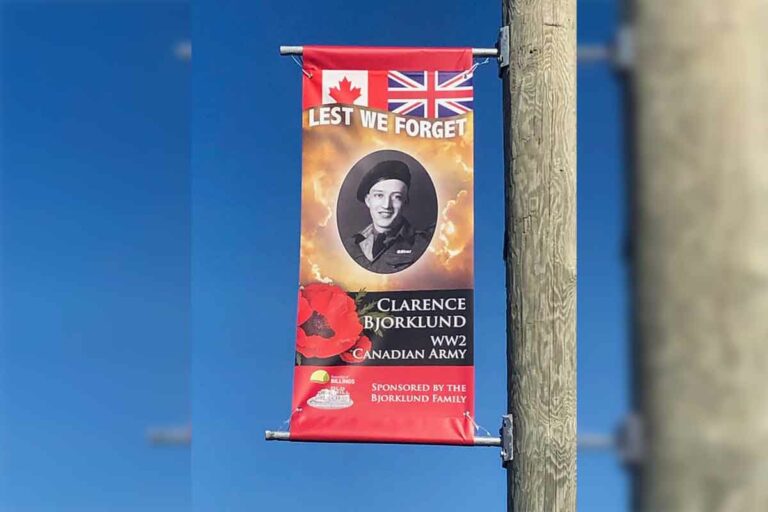Gore Bay will see veteran banners for light standards