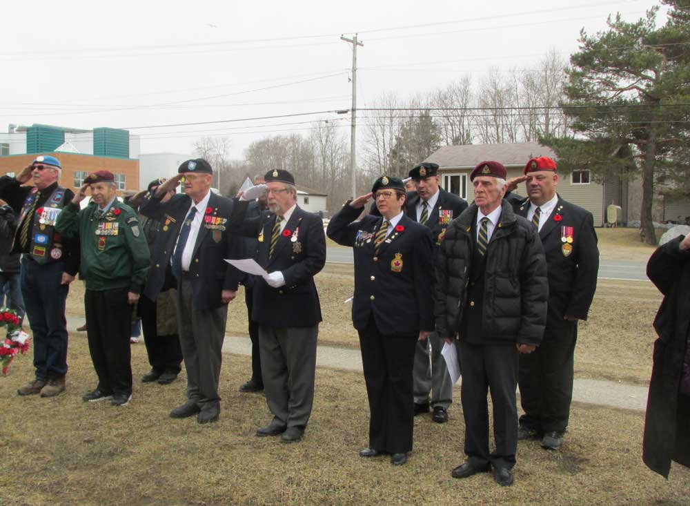 Vimy Ridge Service marked at M’Chigeeng FN cenotaph