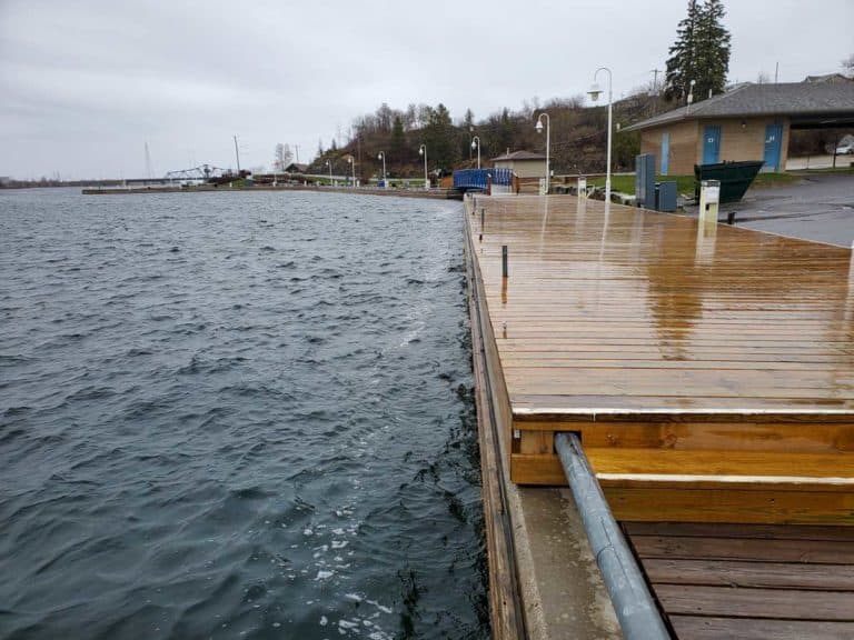 Lake Huron water levels remain well above median