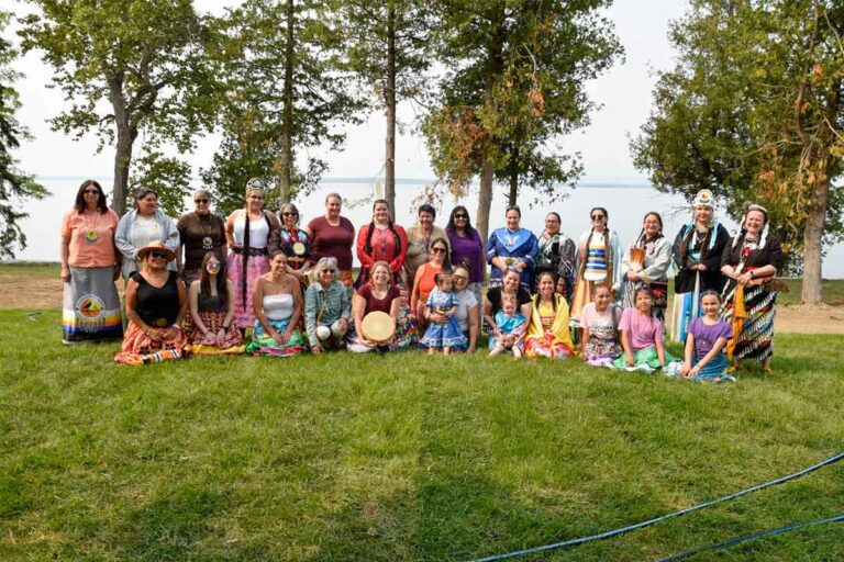 AOK powwow Water Song honours Great Lakes and Josephine Mandamin