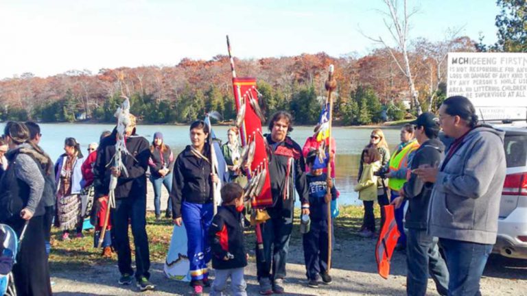 M’Chigeeng hosts Water Walk to honour the water