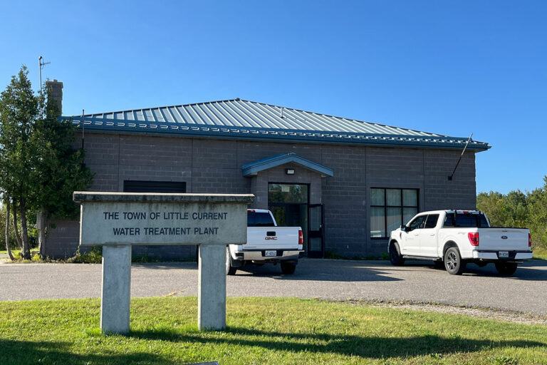 Press Release: Little Current readying water distribution centre