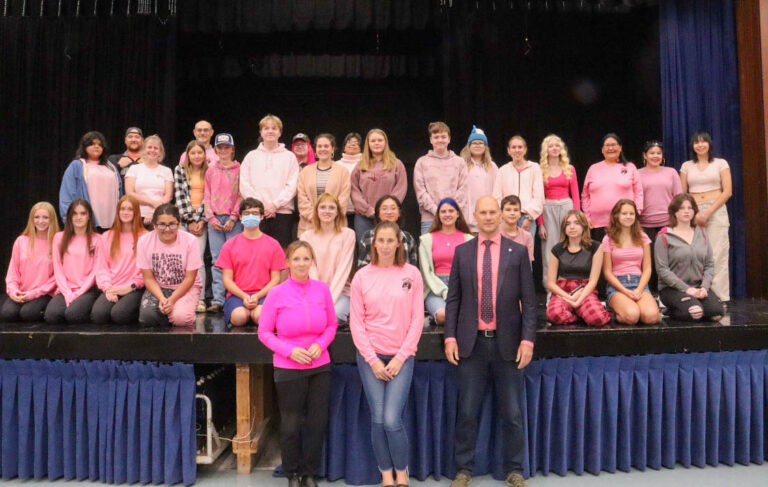 Rainbow Schools wear pink on Stand Up Against Bullying Day