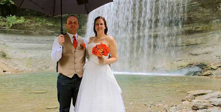 Three generations of brides have worn the same wedding dress