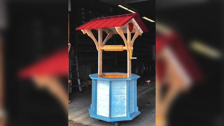 Donated wishing well to adorn Manitowaning waterfront