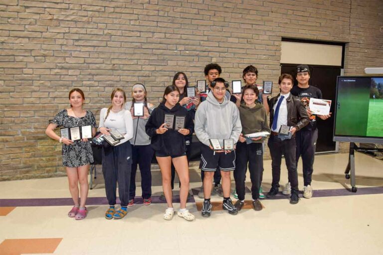 Wiikwemkoong High School celebrates its Warrior student-athletes