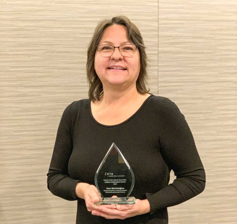 Ontario Public Library Association honours Wiikwemkoong librarian
