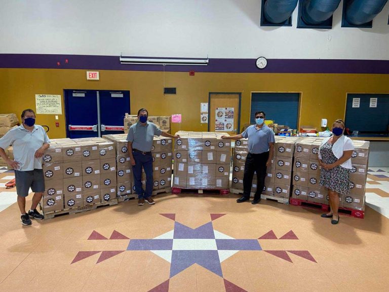 Hydro One and GlobalMedic deliver 575 critical aid kits to Wiikwemkoong Unceded Territory