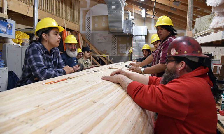WHS students building largest canoe ever made on Manitoulin