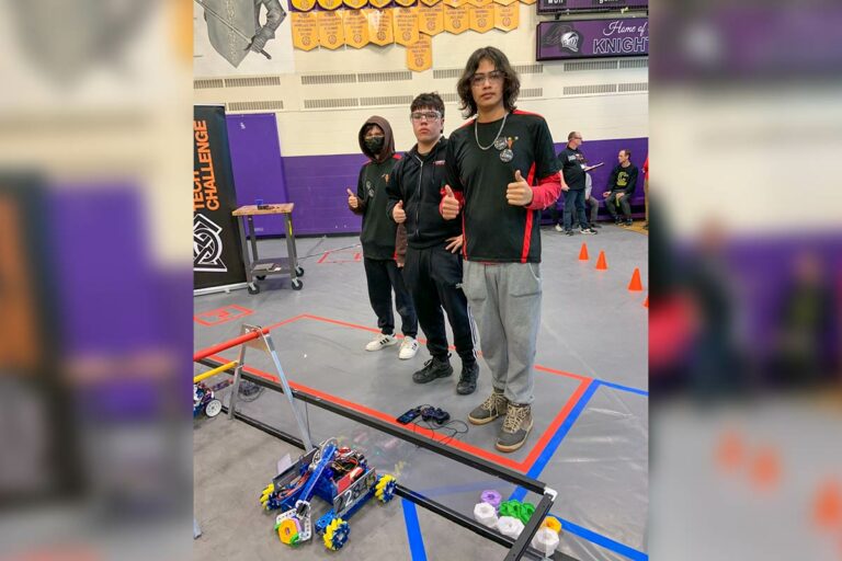 Wiikwemkoong Robotics rock the FTC