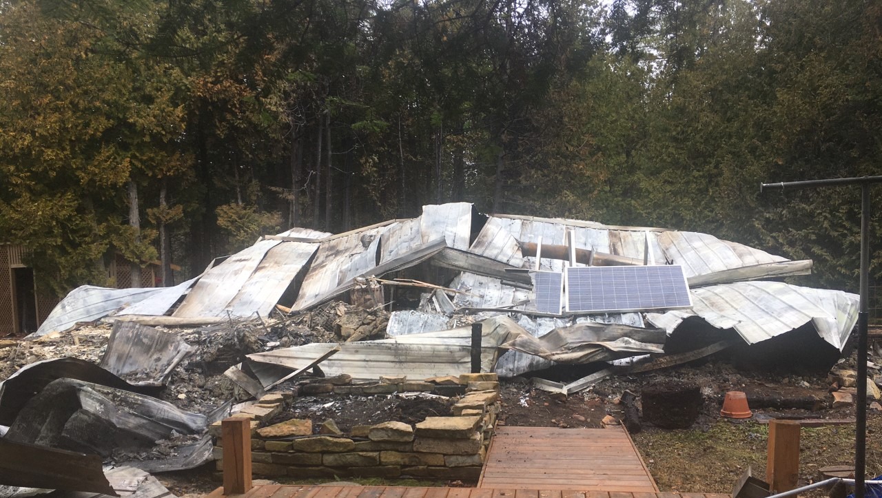 Tehkummah fire razes family home The Manitoulin Expositor