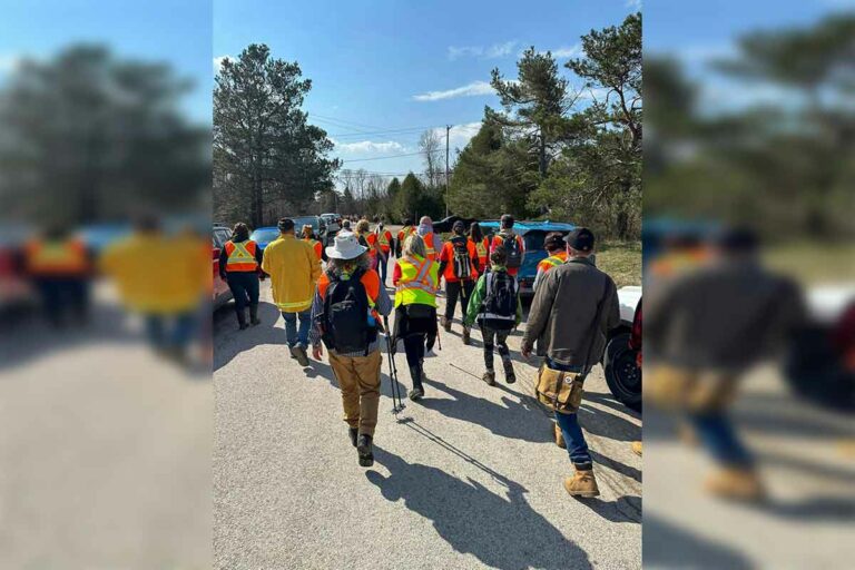 One-hundred volunteers search M’Chigeeng for Juanita Migwans