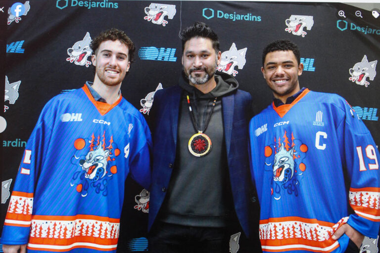 Whitefish River FN artist designs Sudbury Wolves’ jerseys