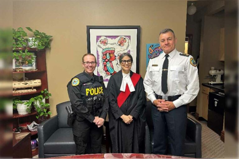 Wikwemikong Tribal Police Service welcomes Tammy Duffy as Inspector
