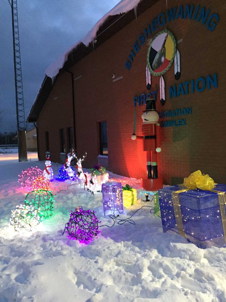 Sheshegwaning FN initiates first  annual Christmas Festival of Lights